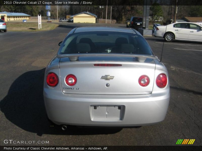 Silver Ice Metallic / Ebony 2010 Chevrolet Cobalt LT Coupe