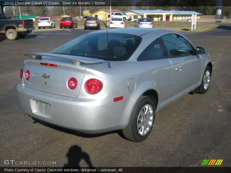Silver Ice Metallic / Ebony 2010 Chevrolet Cobalt LT Coupe