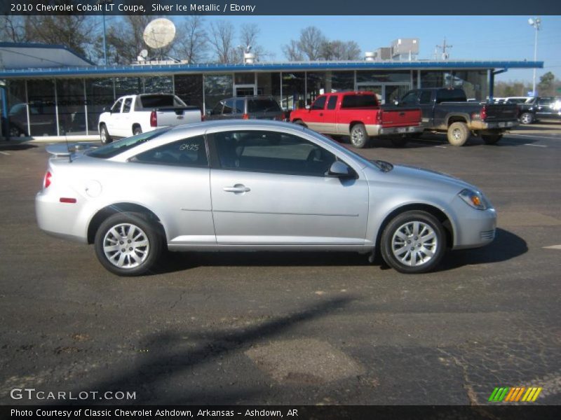 Silver Ice Metallic / Ebony 2010 Chevrolet Cobalt LT Coupe