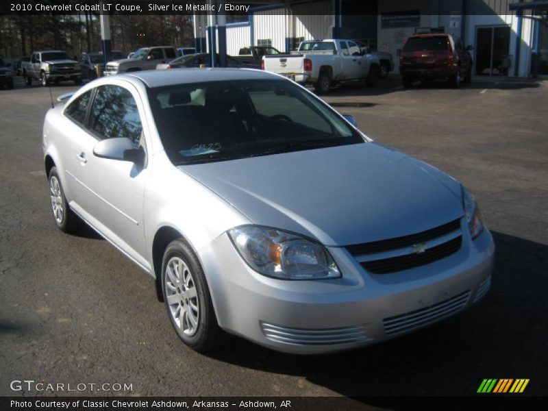 Silver Ice Metallic / Ebony 2010 Chevrolet Cobalt LT Coupe