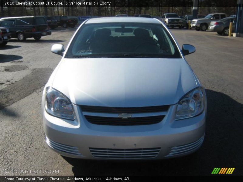 Silver Ice Metallic / Ebony 2010 Chevrolet Cobalt LT Coupe
