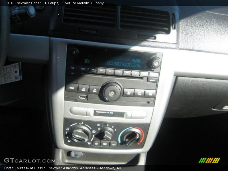 Silver Ice Metallic / Ebony 2010 Chevrolet Cobalt LT Coupe