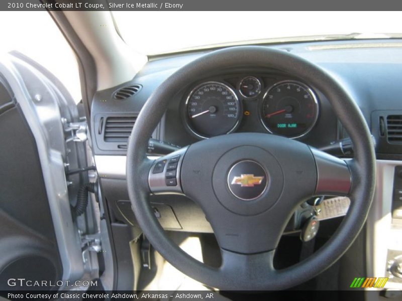 Silver Ice Metallic / Ebony 2010 Chevrolet Cobalt LT Coupe