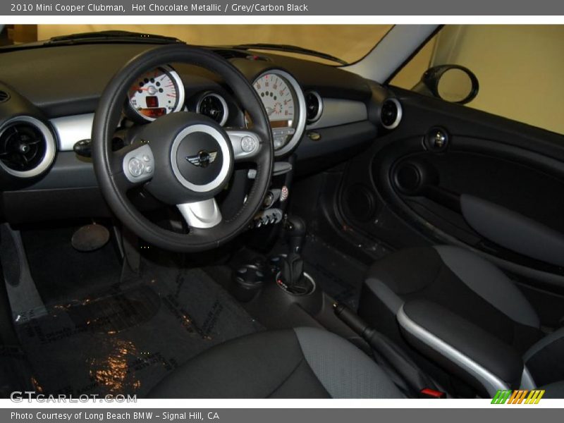 Hot Chocolate Metallic / Grey/Carbon Black 2010 Mini Cooper Clubman