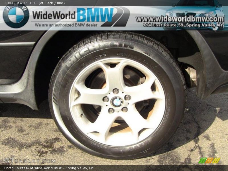 Jet Black / Black 2004 BMW X5 3.0i