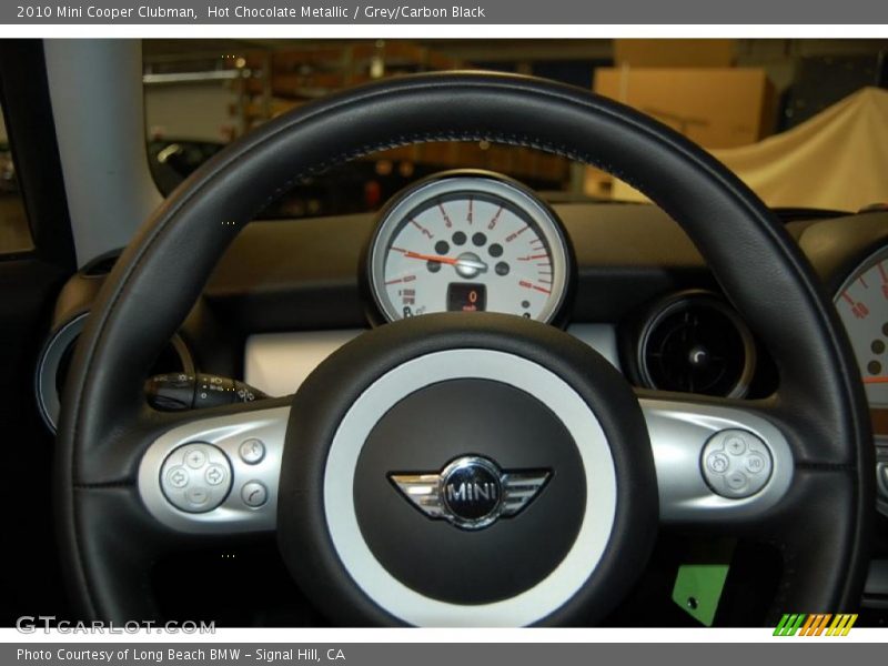 Hot Chocolate Metallic / Grey/Carbon Black 2010 Mini Cooper Clubman