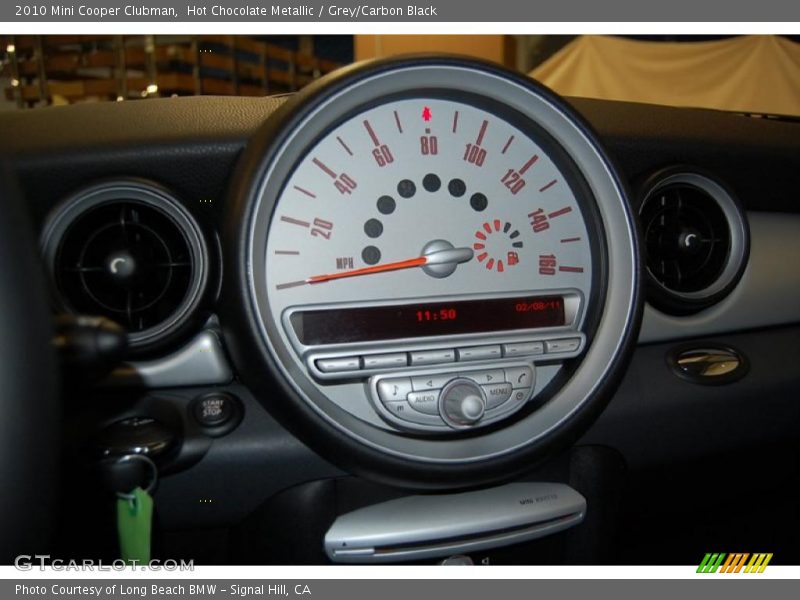 Hot Chocolate Metallic / Grey/Carbon Black 2010 Mini Cooper Clubman