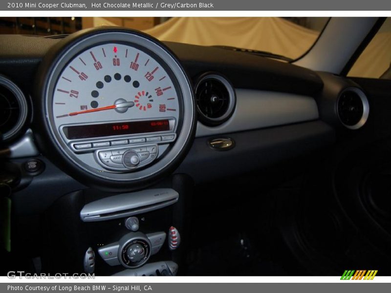 Hot Chocolate Metallic / Grey/Carbon Black 2010 Mini Cooper Clubman