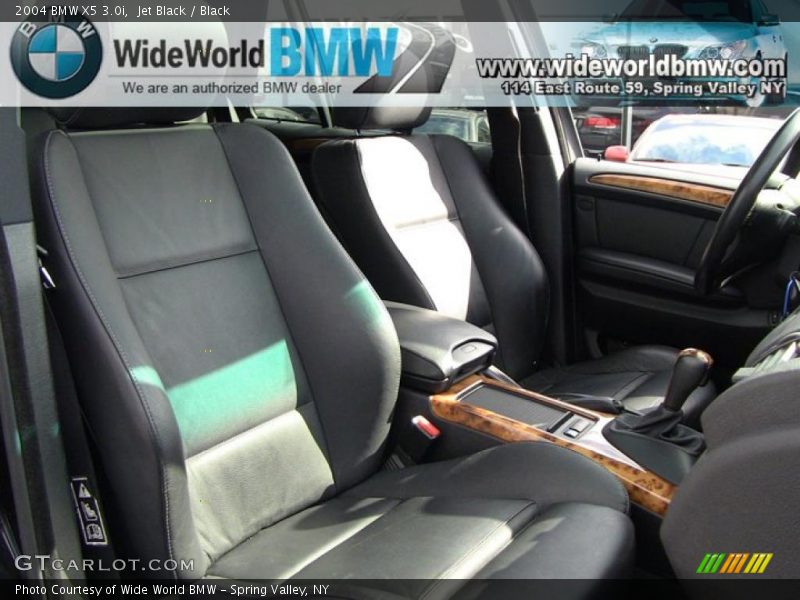 Jet Black / Black 2004 BMW X5 3.0i
