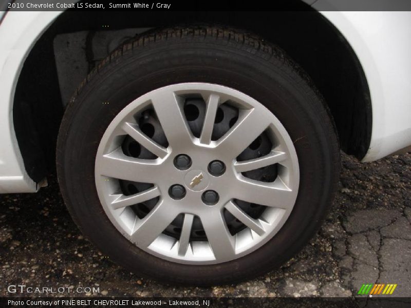 Summit White / Gray 2010 Chevrolet Cobalt LS Sedan