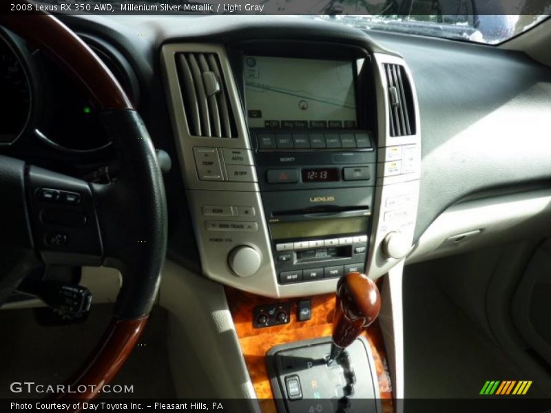 Millenium Silver Metallic / Light Gray 2008 Lexus RX 350 AWD