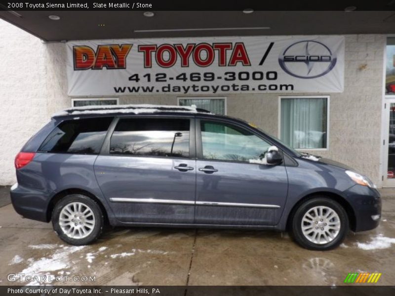 Slate Metallic / Stone 2008 Toyota Sienna Limited