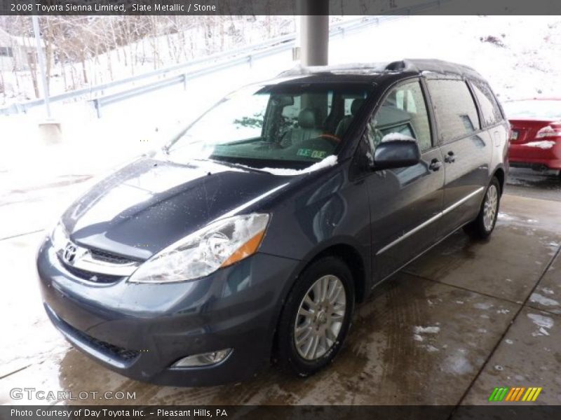 Slate Metallic / Stone 2008 Toyota Sienna Limited