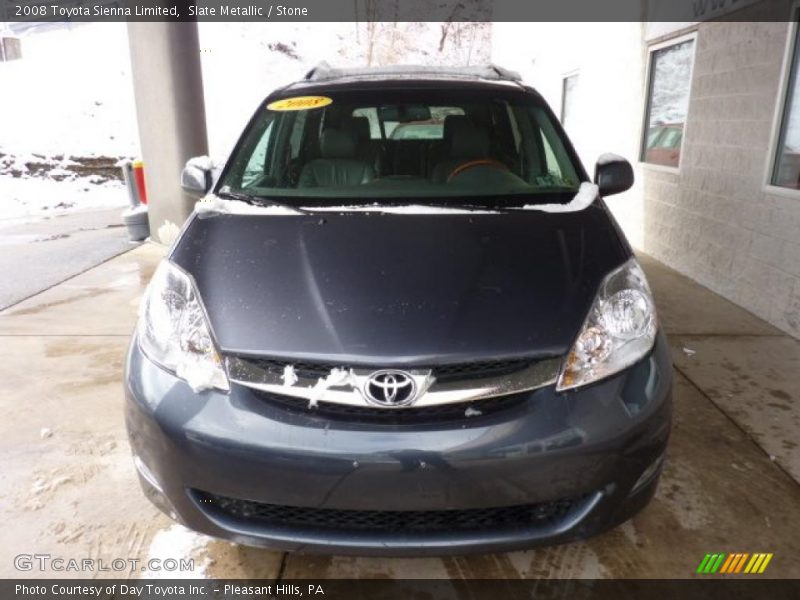 Slate Metallic / Stone 2008 Toyota Sienna Limited