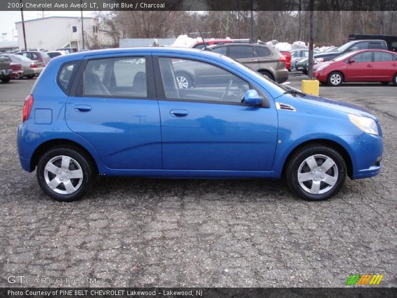 Bright Blue / Charcoal 2009 Chevrolet Aveo Aveo5 LT