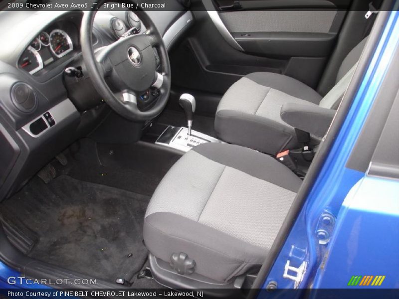 Bright Blue / Charcoal 2009 Chevrolet Aveo Aveo5 LT