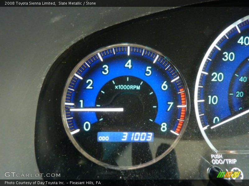 Slate Metallic / Stone 2008 Toyota Sienna Limited