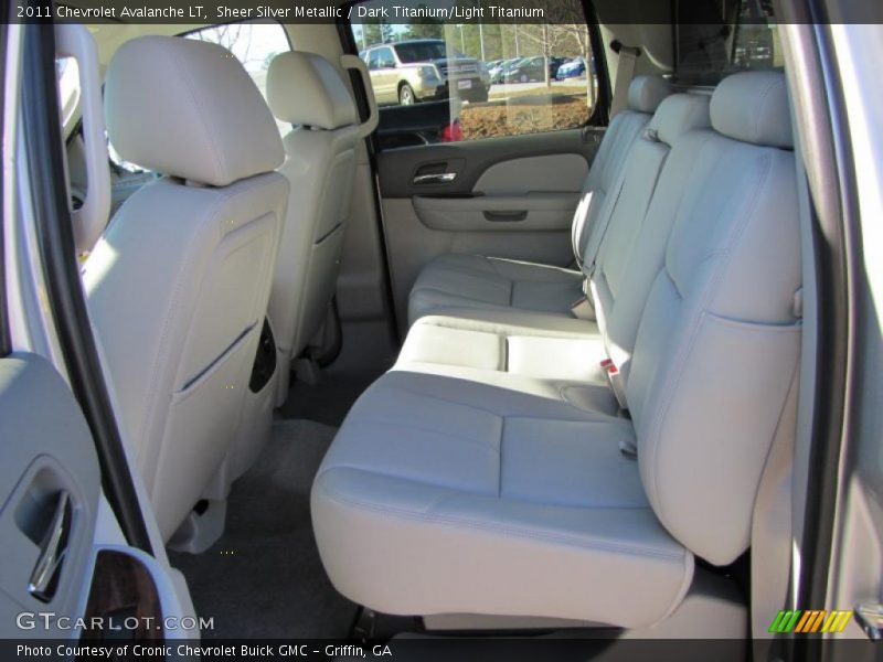 Sheer Silver Metallic / Dark Titanium/Light Titanium 2011 Chevrolet Avalanche LT