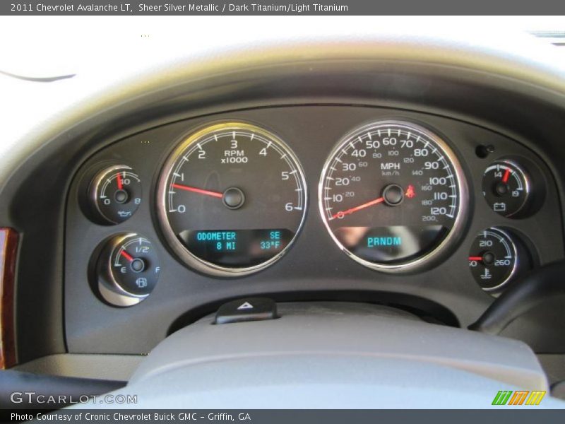  2011 Avalanche LT LT Gauges