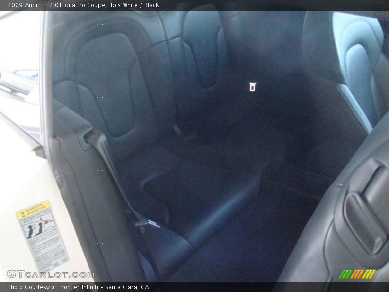 Ibis White / Black 2009 Audi TT 2.0T quattro Coupe