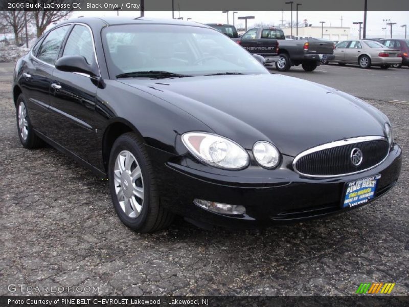 Black Onyx / Gray 2006 Buick LaCrosse CX