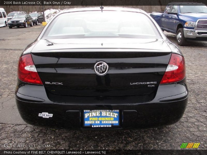 Black Onyx / Gray 2006 Buick LaCrosse CX