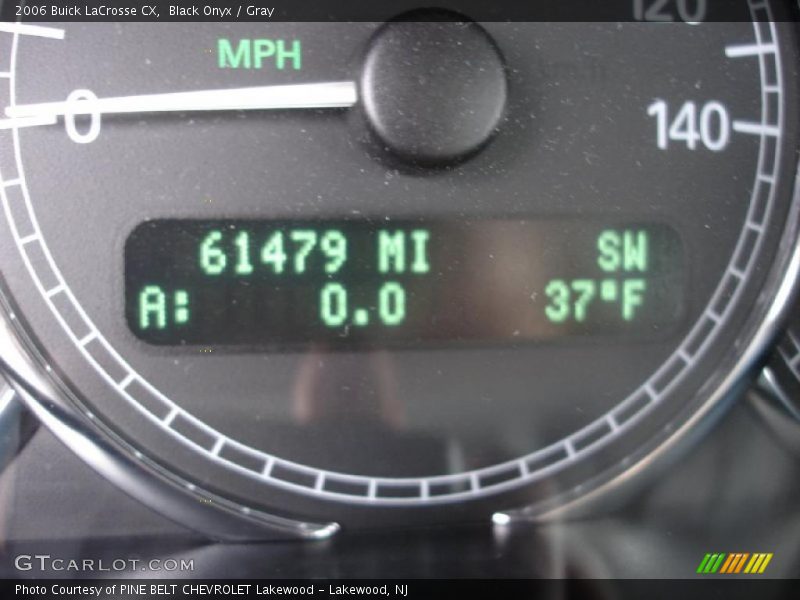 Black Onyx / Gray 2006 Buick LaCrosse CX