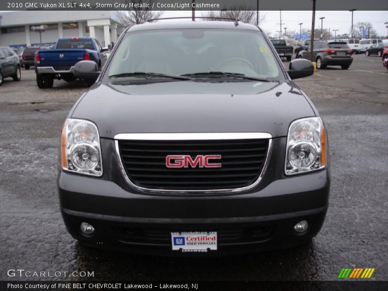Storm Gray Metallic / Cocoa/Light Cashmere 2010 GMC Yukon XL SLT 4x4