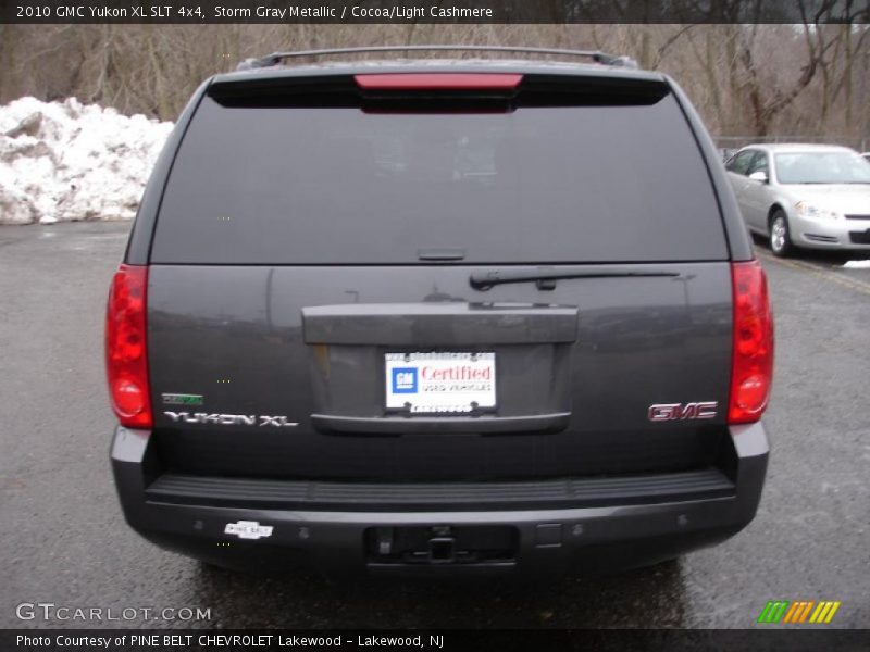 Storm Gray Metallic / Cocoa/Light Cashmere 2010 GMC Yukon XL SLT 4x4