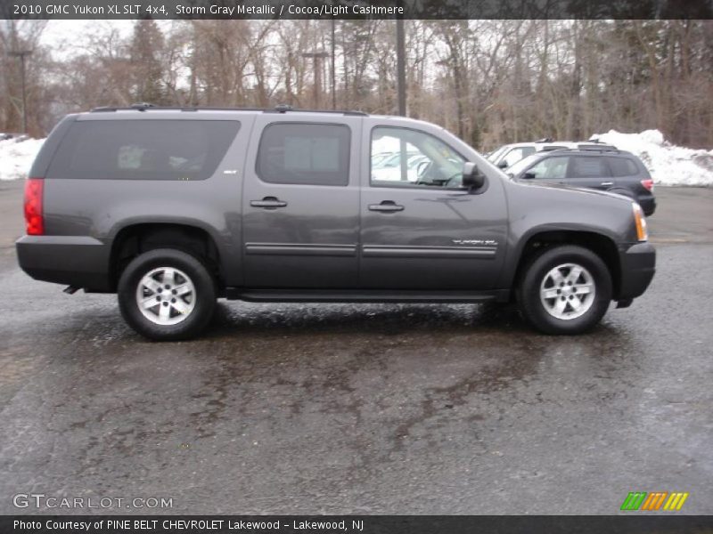 Storm Gray Metallic / Cocoa/Light Cashmere 2010 GMC Yukon XL SLT 4x4