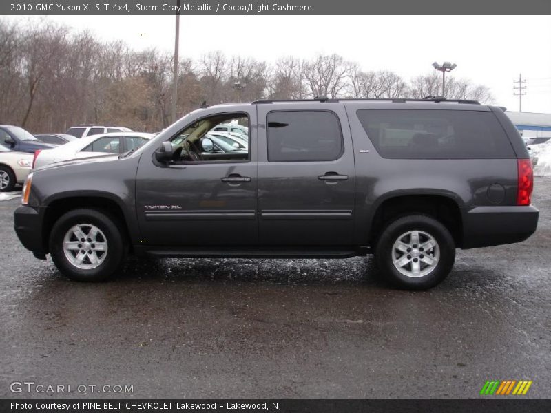 Storm Gray Metallic / Cocoa/Light Cashmere 2010 GMC Yukon XL SLT 4x4