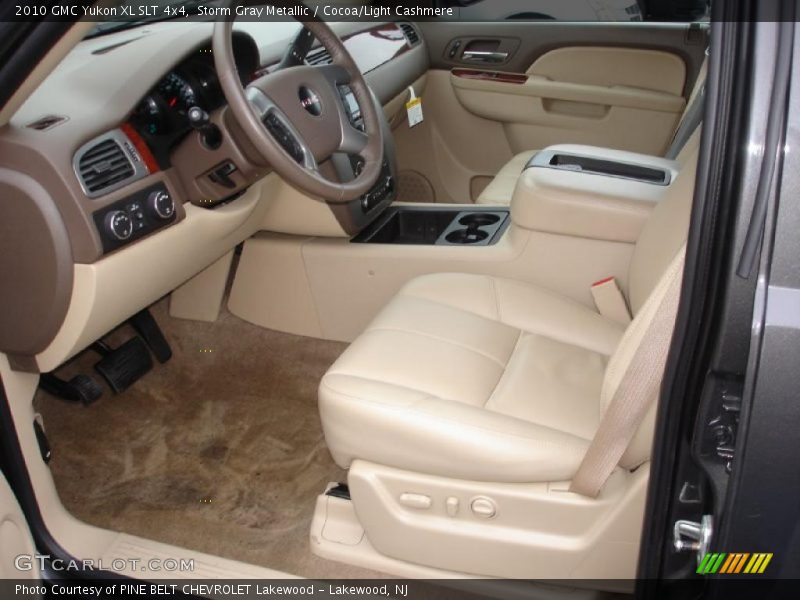 Storm Gray Metallic / Cocoa/Light Cashmere 2010 GMC Yukon XL SLT 4x4