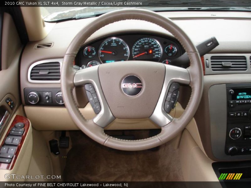 Storm Gray Metallic / Cocoa/Light Cashmere 2010 GMC Yukon XL SLT 4x4