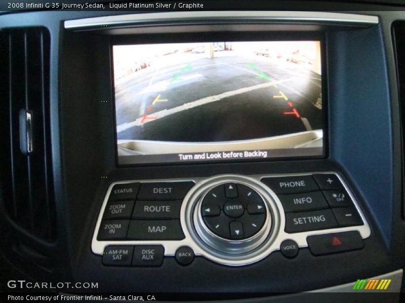 Liquid Platinum Silver / Graphite 2008 Infiniti G 35 Journey Sedan