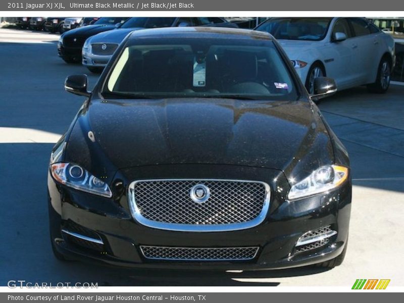 Ultimate Black Metallic / Jet Black/Jet Black 2011 Jaguar XJ XJL