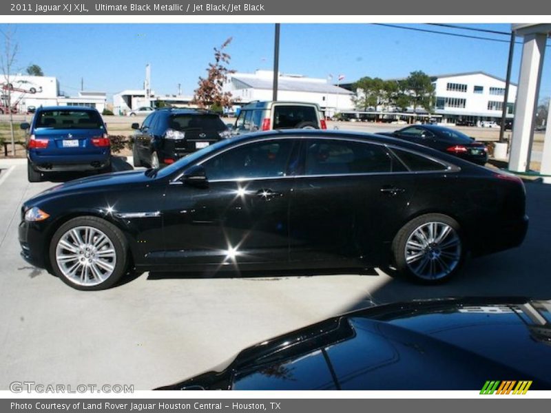 Ultimate Black Metallic / Jet Black/Jet Black 2011 Jaguar XJ XJL