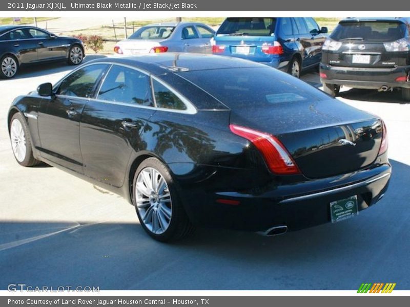 Ultimate Black Metallic / Jet Black/Jet Black 2011 Jaguar XJ XJL