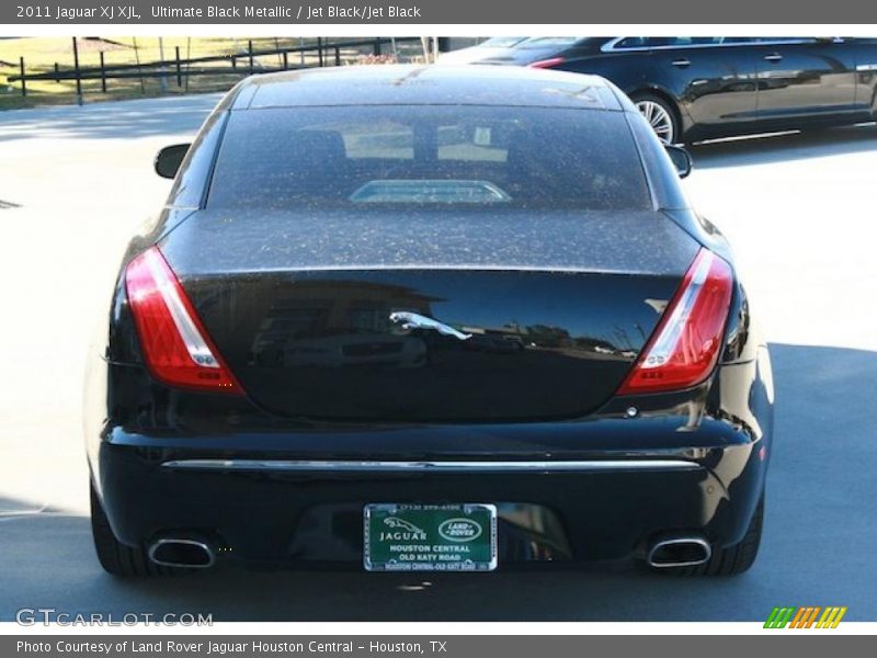 Ultimate Black Metallic / Jet Black/Jet Black 2011 Jaguar XJ XJL