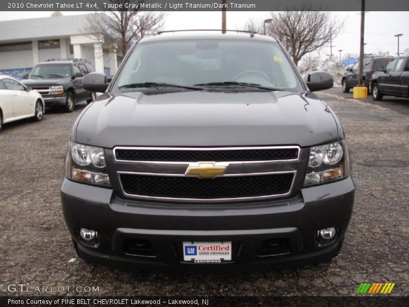 Taupe Gray Metallic / Light Titanium/Dark Titanium 2010 Chevrolet Tahoe LT 4x4