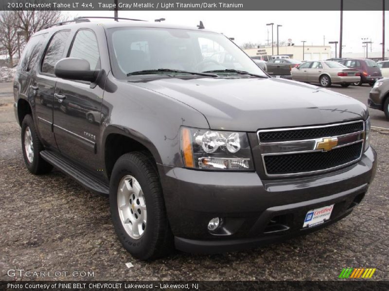 Taupe Gray Metallic / Light Titanium/Dark Titanium 2010 Chevrolet Tahoe LT 4x4