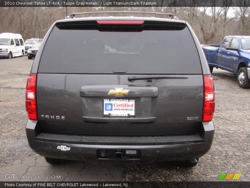 Taupe Gray Metallic / Light Titanium/Dark Titanium 2010 Chevrolet Tahoe LT 4x4