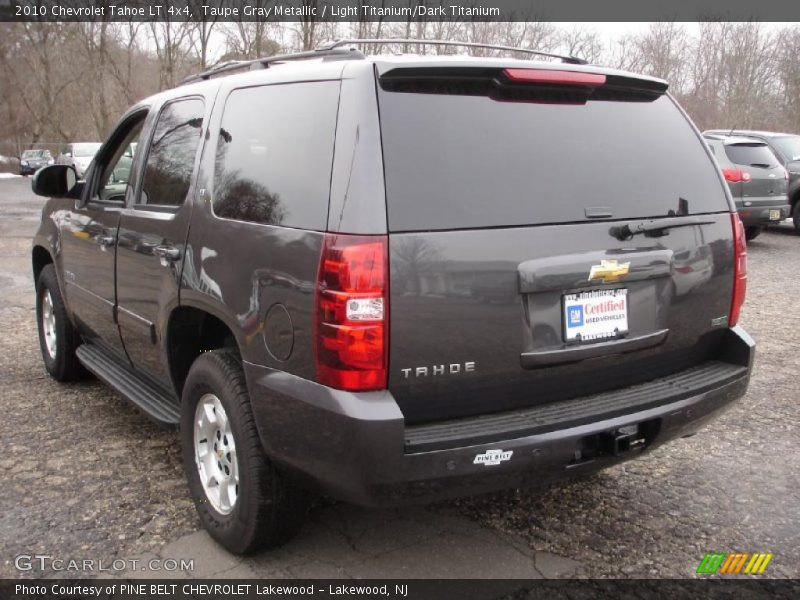Taupe Gray Metallic / Light Titanium/Dark Titanium 2010 Chevrolet Tahoe LT 4x4