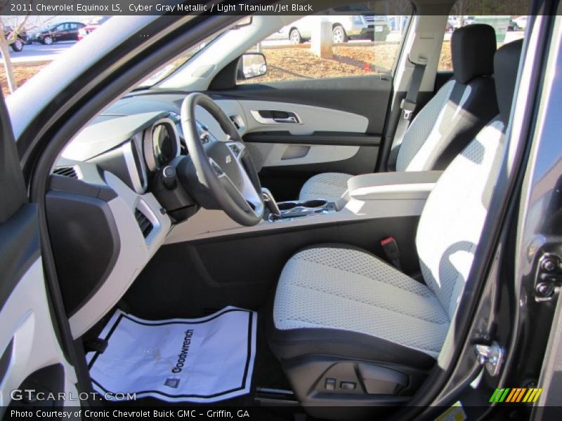  2011 Equinox LS Light Titanium/Jet Black Interior