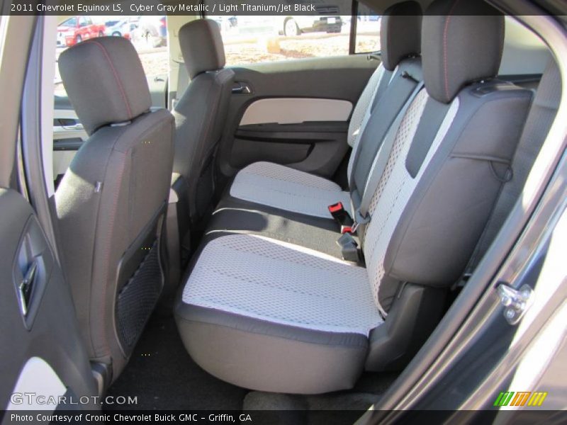  2011 Equinox LS Light Titanium/Jet Black Interior
