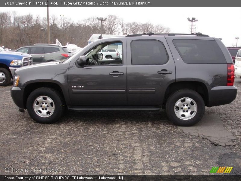 Taupe Gray Metallic / Light Titanium/Dark Titanium 2010 Chevrolet Tahoe LT 4x4