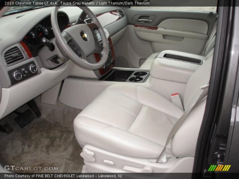 Taupe Gray Metallic / Light Titanium/Dark Titanium 2010 Chevrolet Tahoe LT 4x4