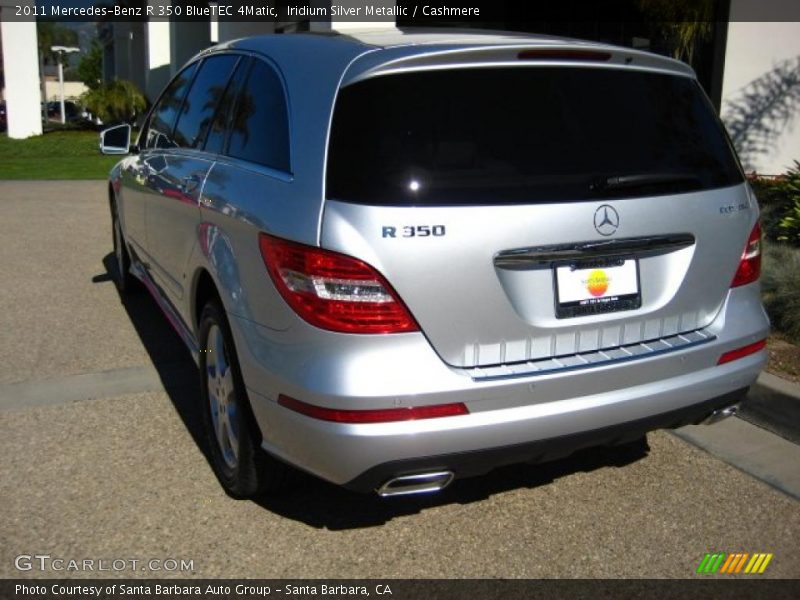 Iridium Silver Metallic / Cashmere 2011 Mercedes-Benz R 350 BlueTEC 4Matic