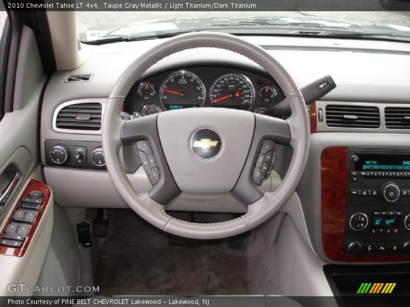 Taupe Gray Metallic / Light Titanium/Dark Titanium 2010 Chevrolet Tahoe LT 4x4