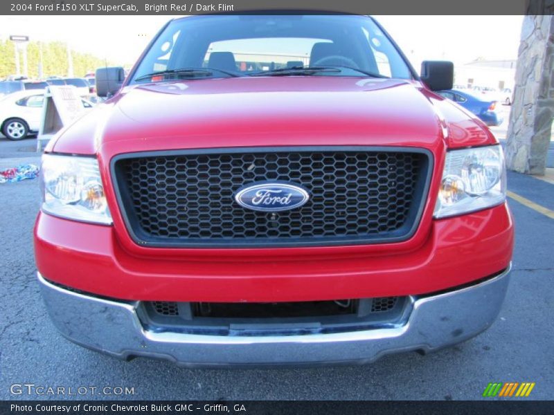 Bright Red / Dark Flint 2004 Ford F150 XLT SuperCab