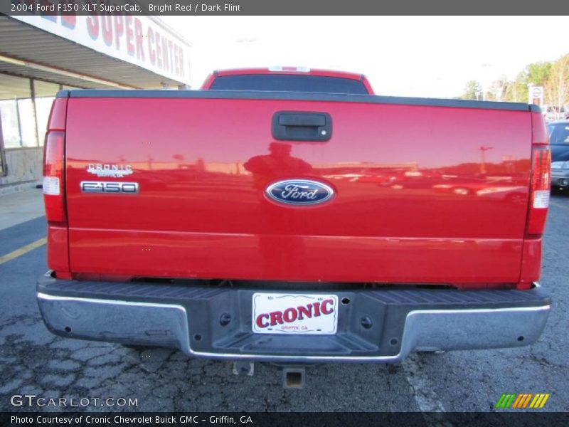Bright Red / Dark Flint 2004 Ford F150 XLT SuperCab